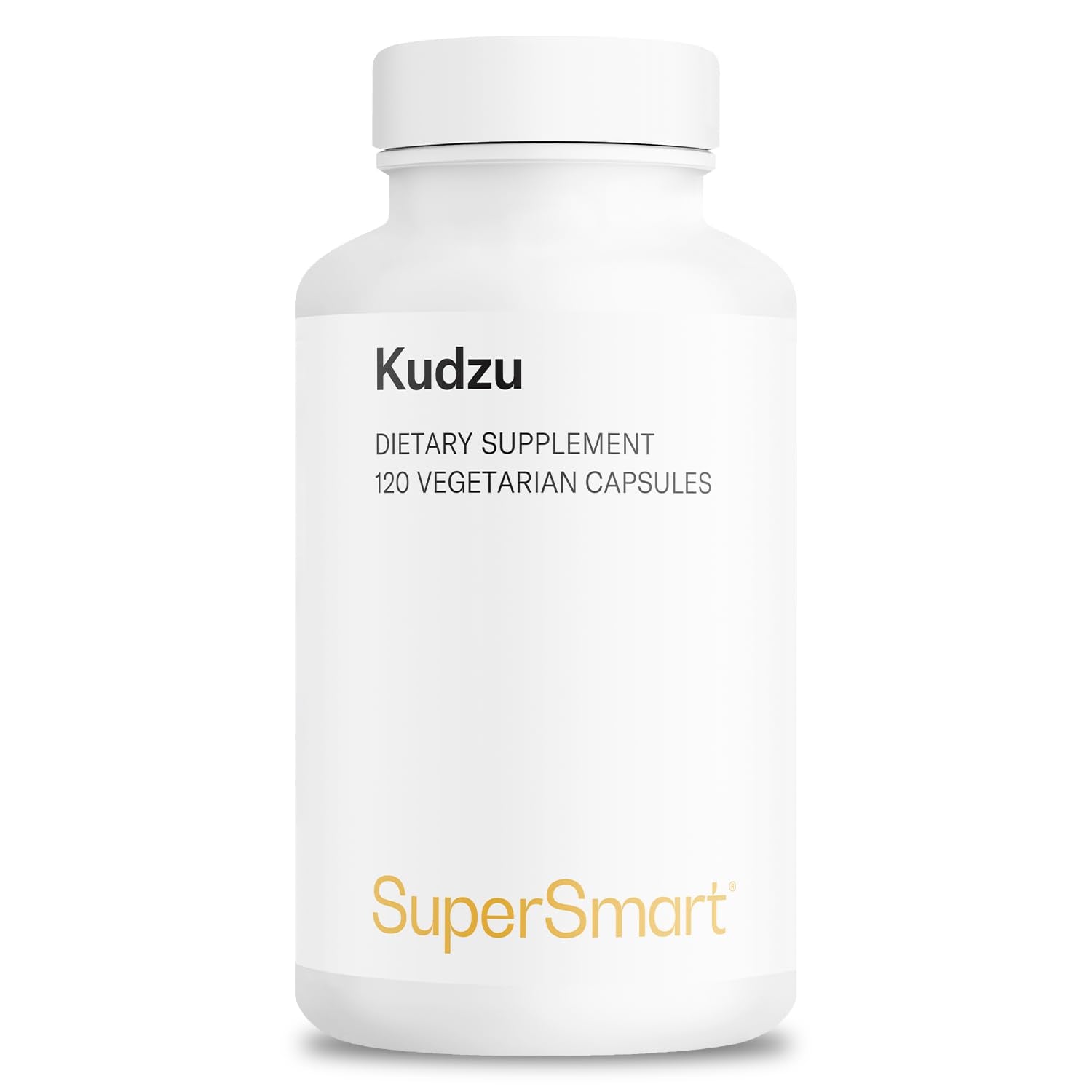 Supersmart Kudzu Extract 500 mg Full Spectrum Herbal Extract Antioxidant Capsules, 120 Count
