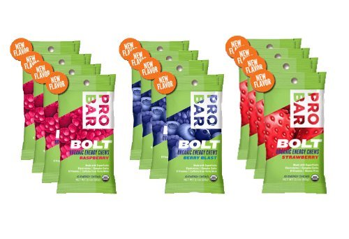 PROBAR Bolt Organic Energy Chews 12 Count