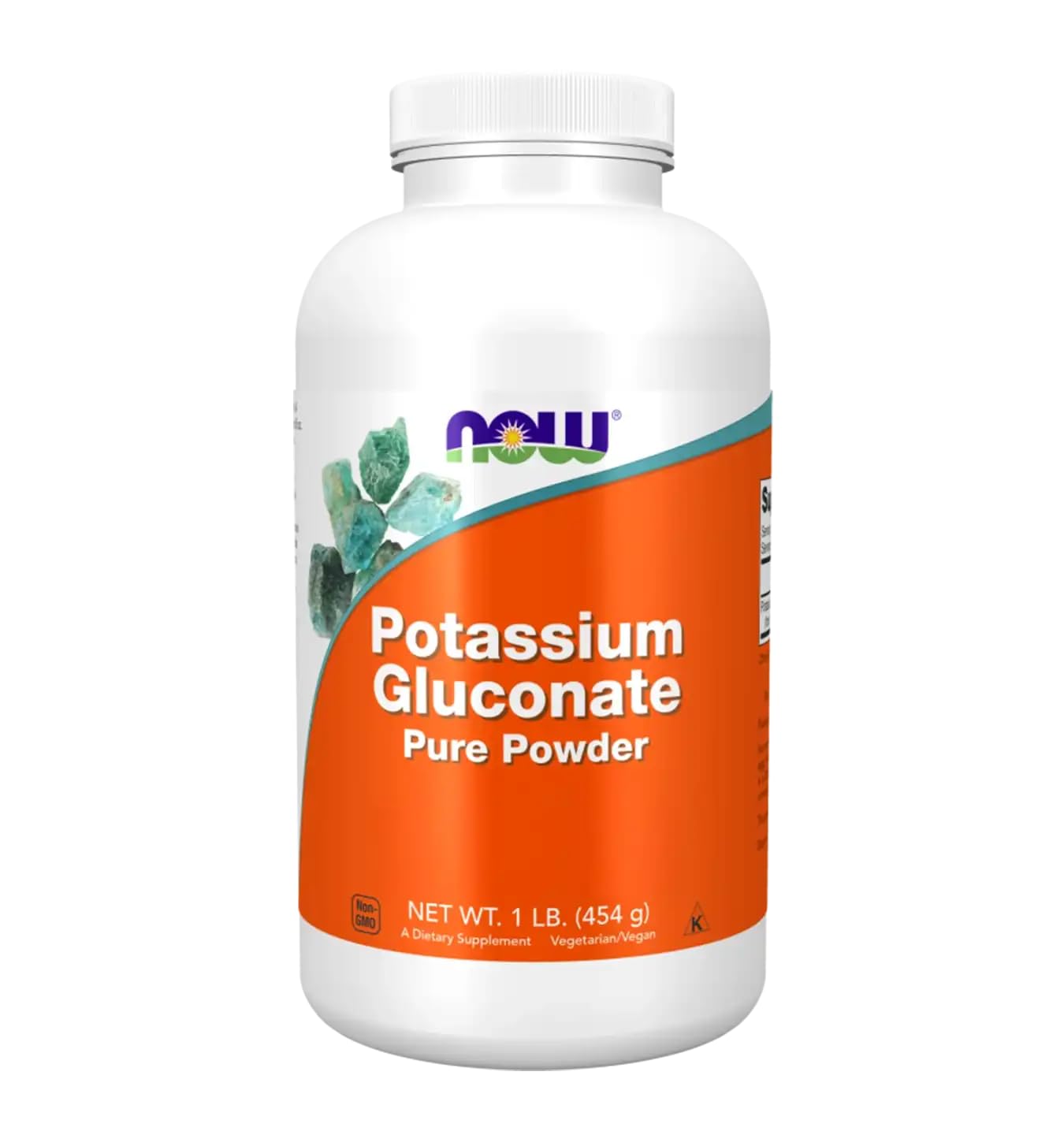 NOW Foods Potassium Gluconate Powder, 1 Count