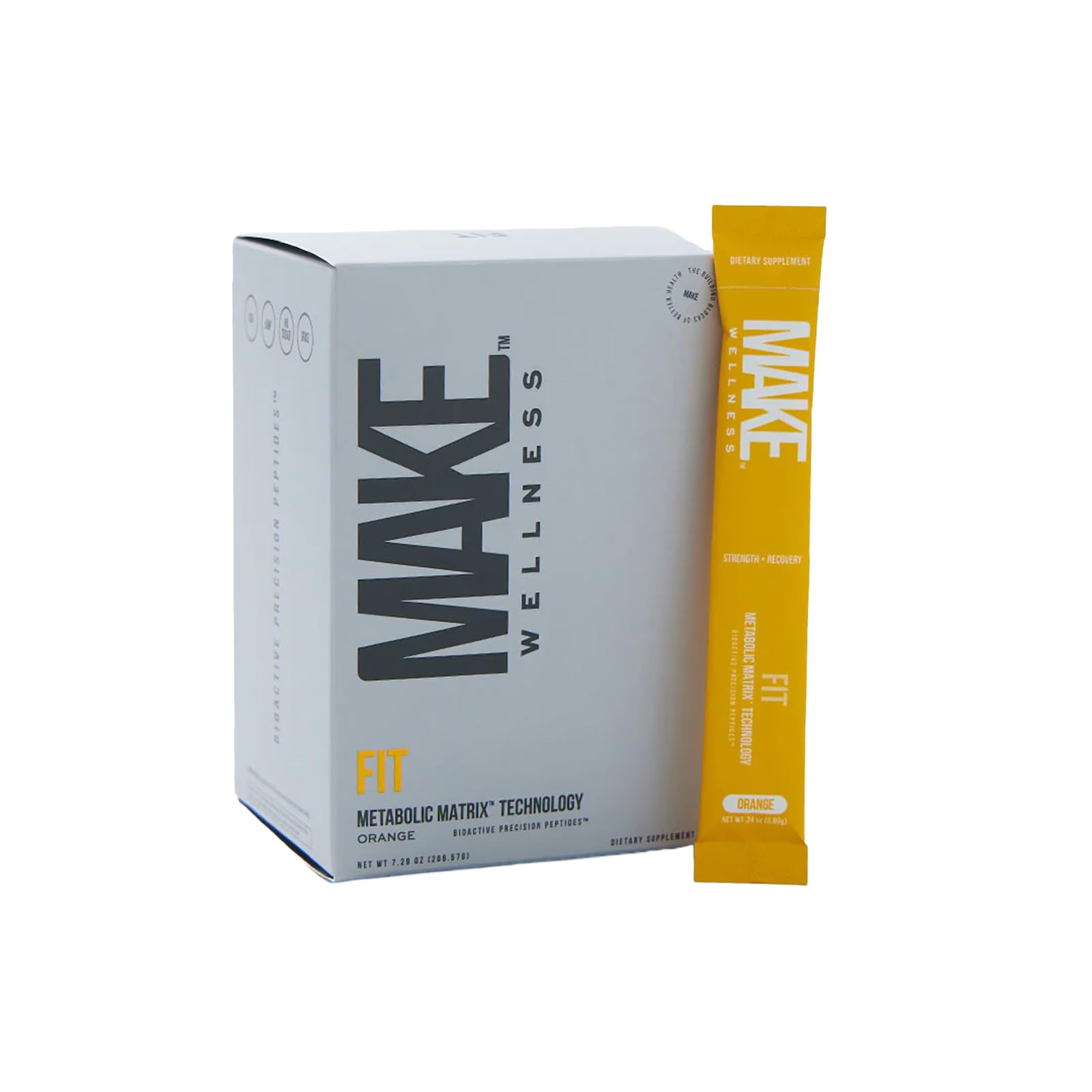 Make Wellness FIT Peptides Powder 7.29 Ounce