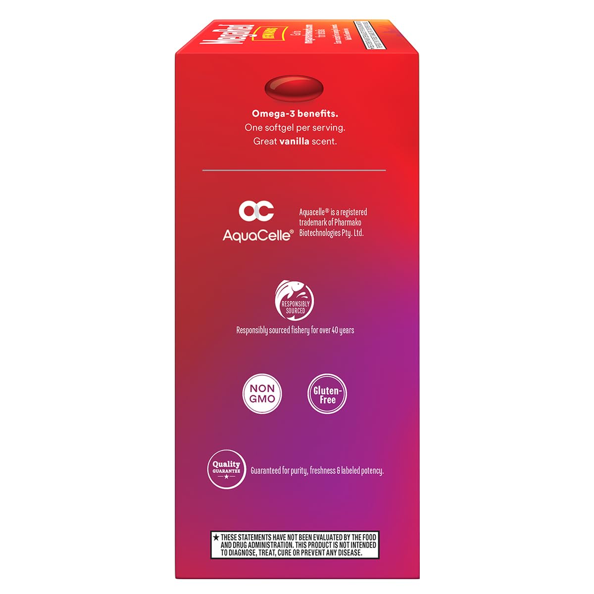 MegaRed Fish Oil 800mg Omega-3 Supplement with EPA & DHA 80 Softgels