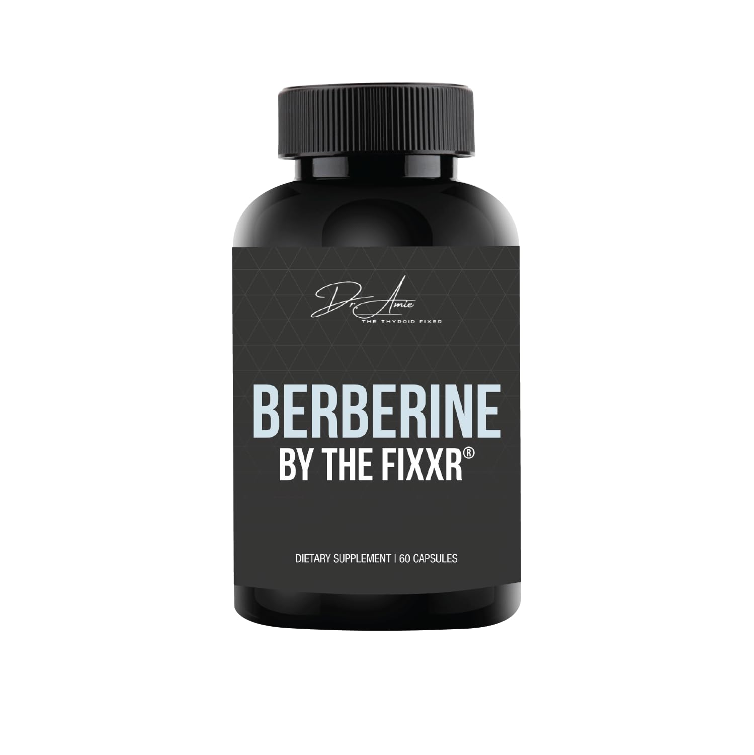 Fixxr Berberine HCI by Dr. Amie 1200 mg Berberine per Serving Capsule 60 Count
