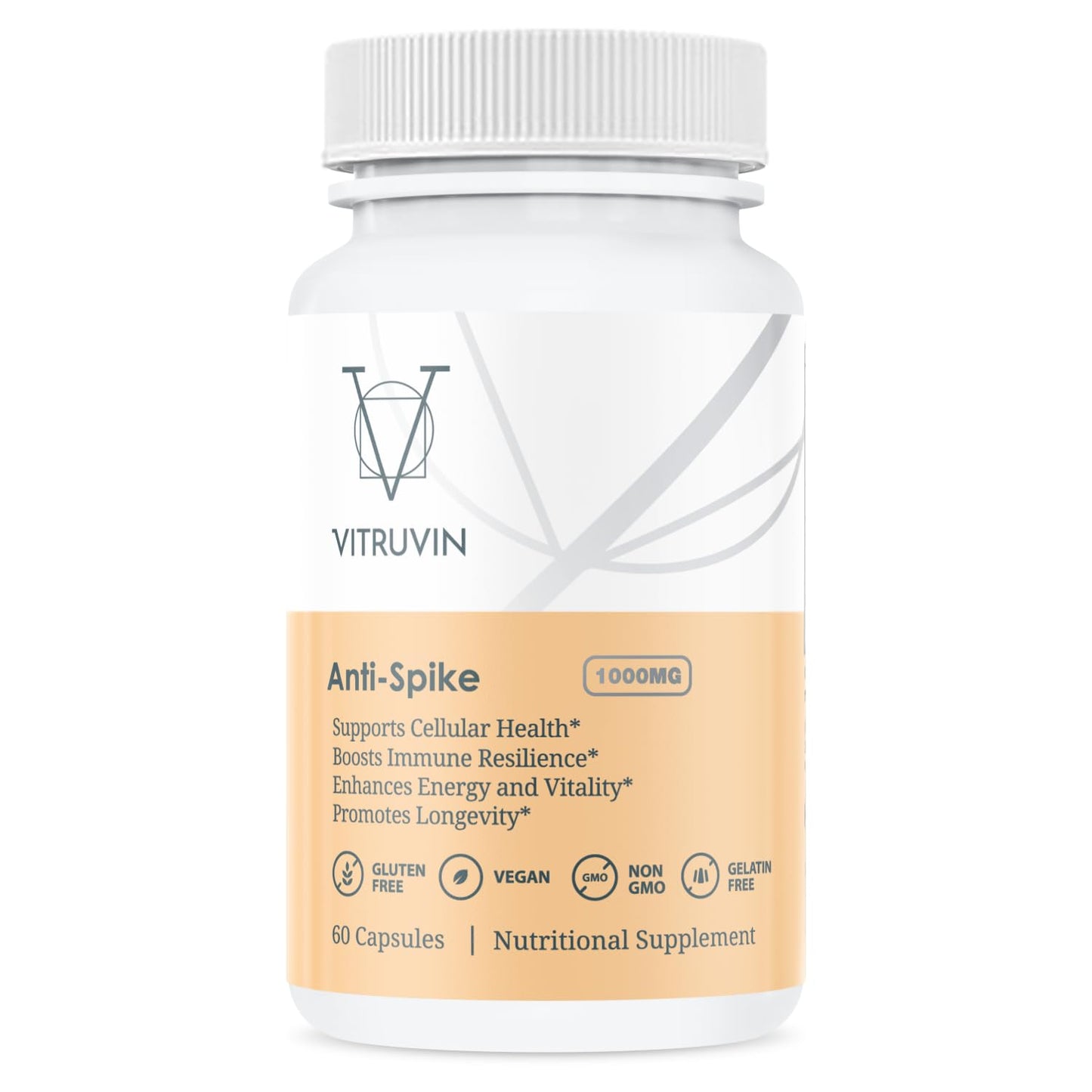 VITRUVIN Anti-Spike Nutritional Supplement Capsule 3 Bottles