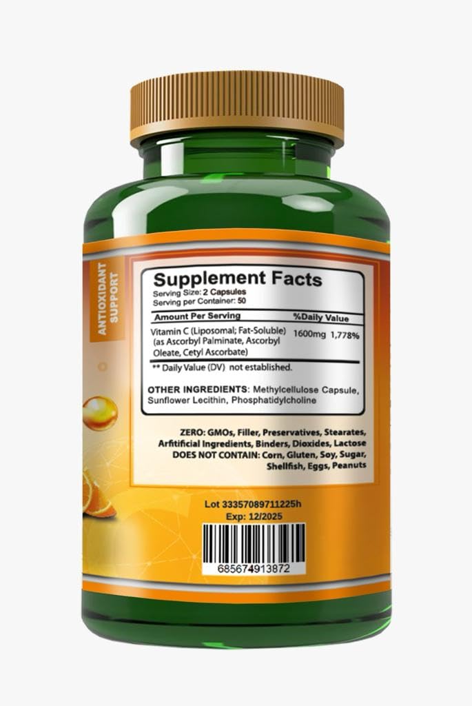 VITAMISAN Liposomal Vitamin C Capsule 200 Capsules