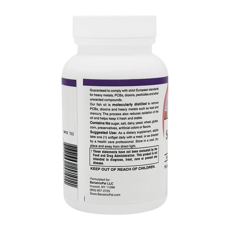 BariatricPal Super Omega-3 Softgel 60 Count