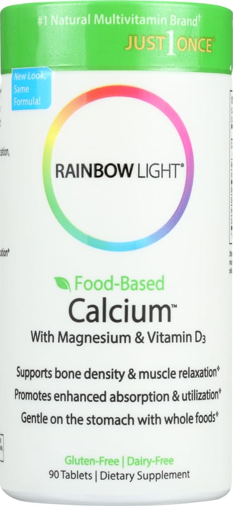 Food-Based Calcium Tablets, 2-Pack