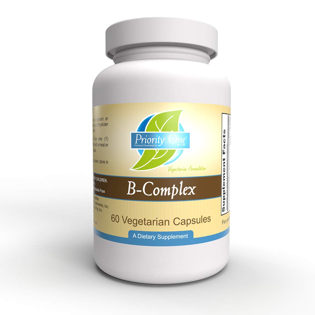 Priority One Vitamin B Complex Capsules 60