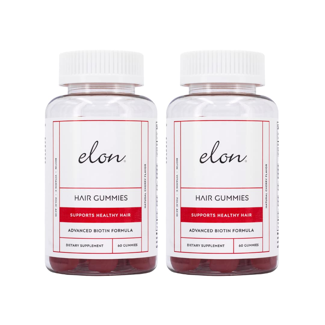 Elon Biotin Gummies for Hair Growth, 120 Count