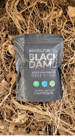 Kava Pros Royal Fiji Kava Black Damu Noble Kava Powder 15.87 Ounce