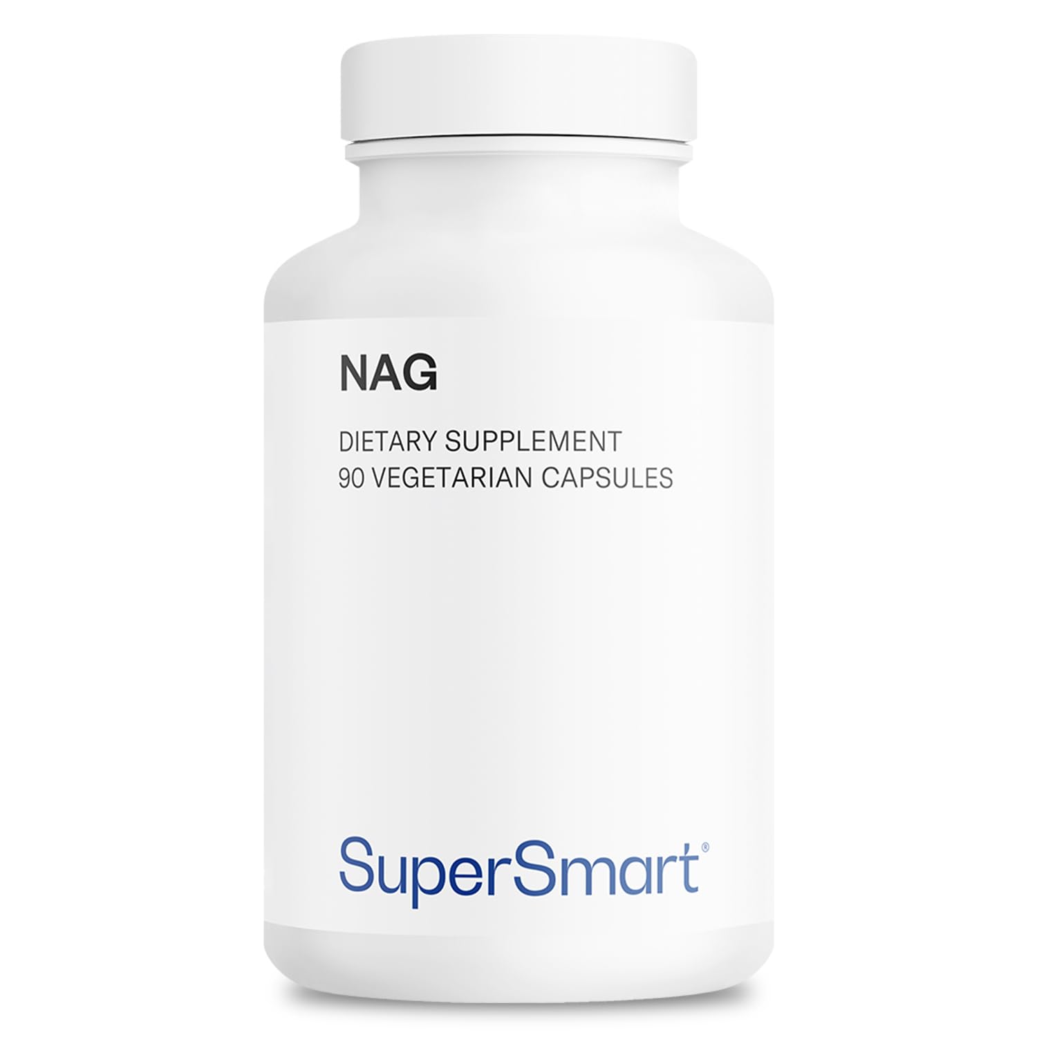 Supersmart NAG Supplement 1500mg per Day (N-Acetyl Glucosamine) High Absorption Glucosamine Sulfate, 90 Capsules