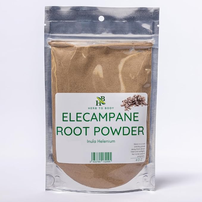 Herb To Body Elecampane Root Powder, 4 oz