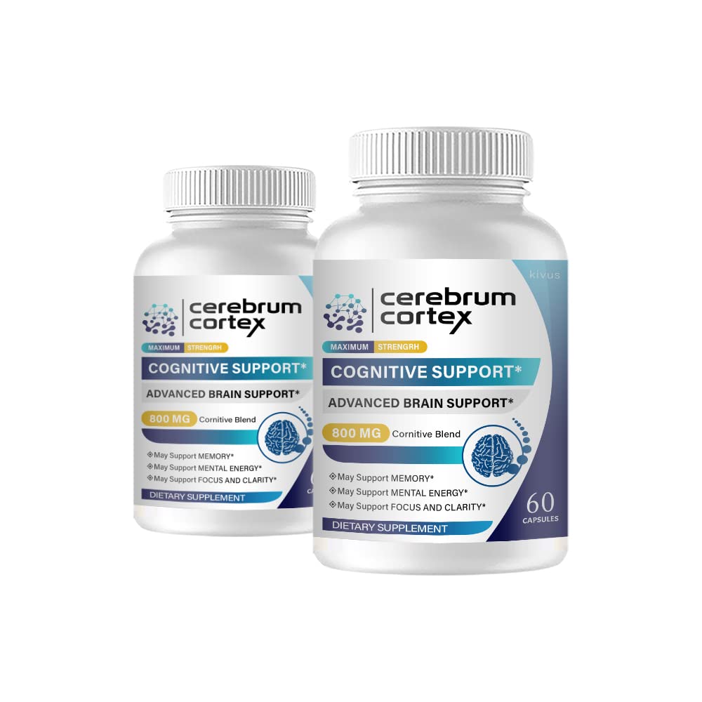Kivus Cerebrum Cortex Cognitive Support Capsules, 120
