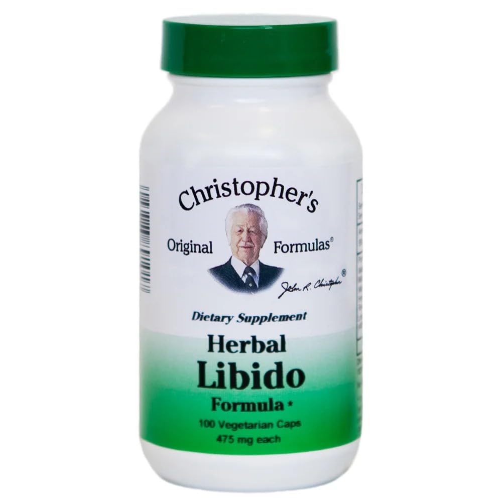 Christopher's Original Formulas Herbal Libido Capsule, 100 VegCaps