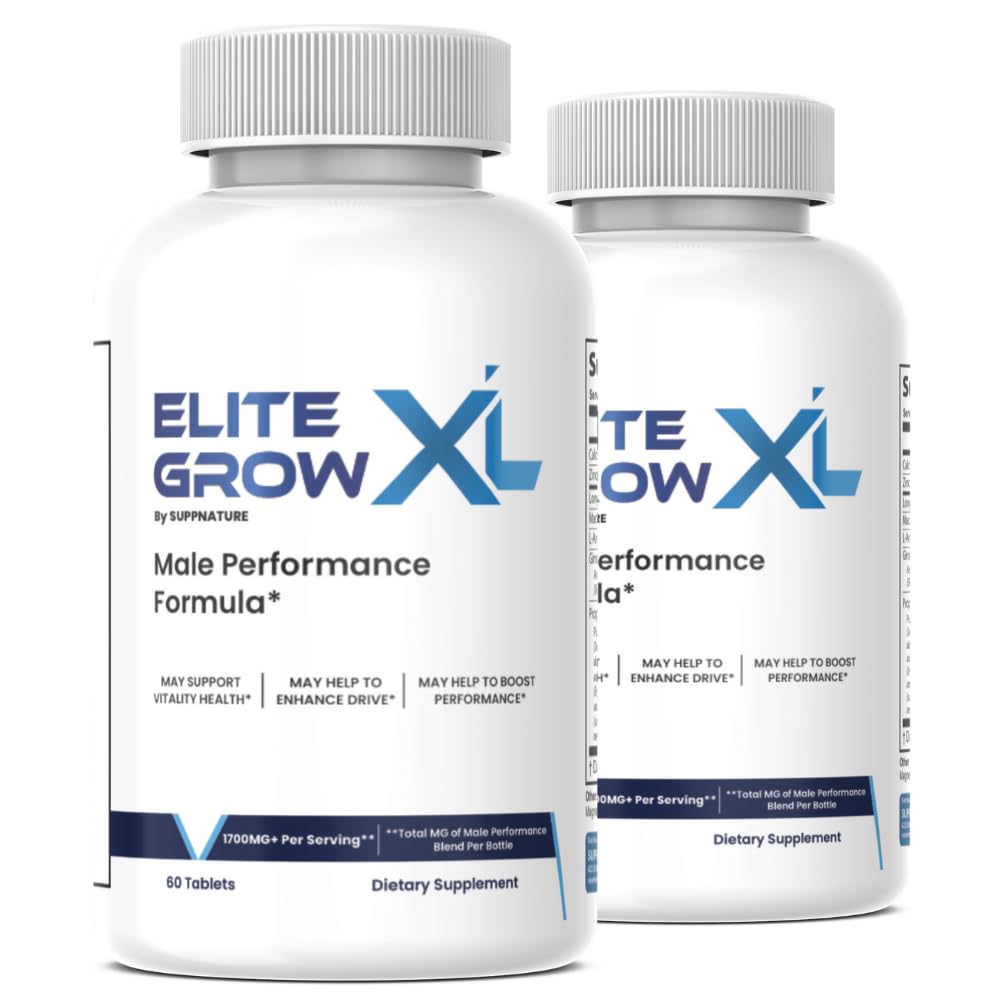 SuppNature Elite Grow XL Tablets 120 Count