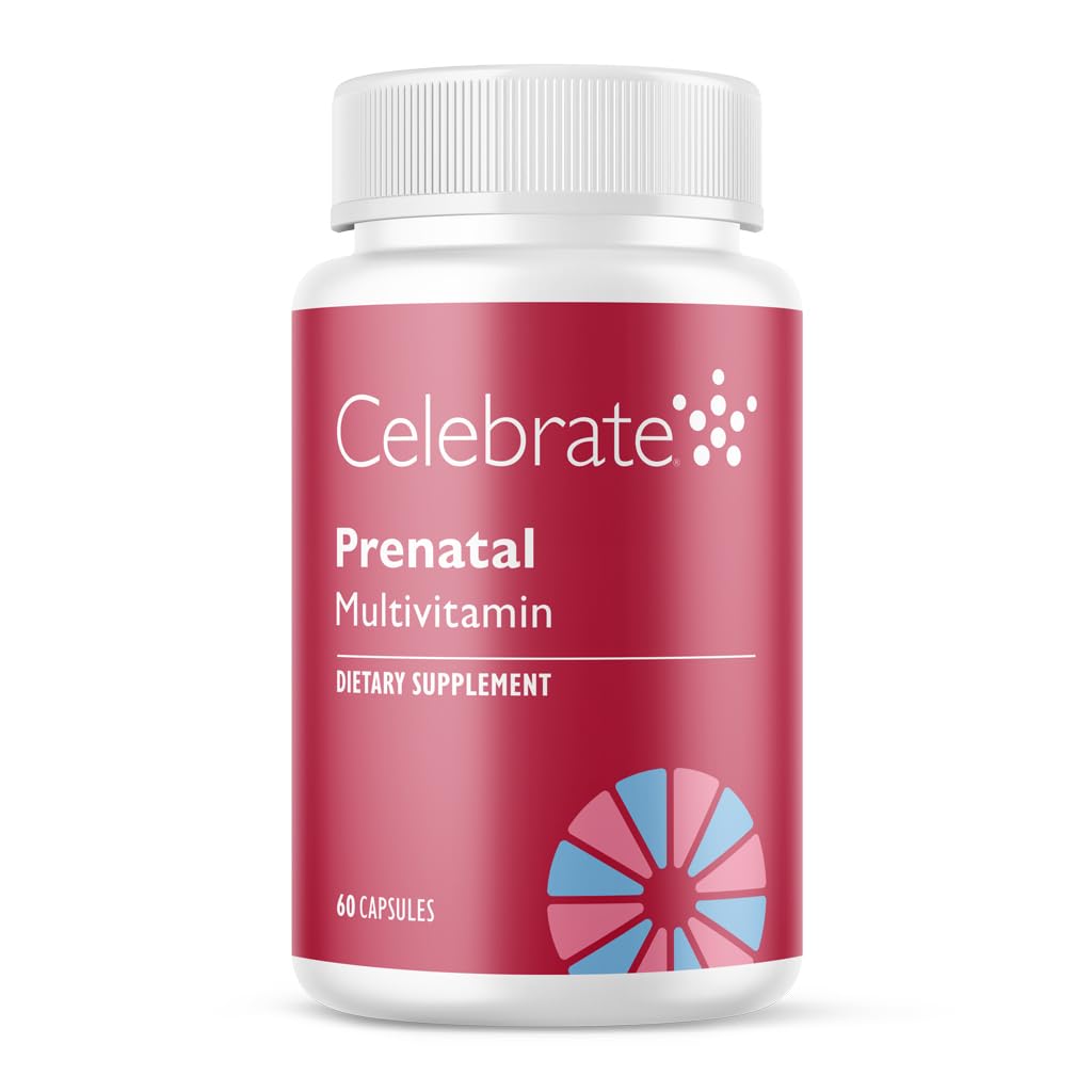 Celebrate Bariatric Supplements Bariatric Prenatal Multivitamin Capsules, 60 Count