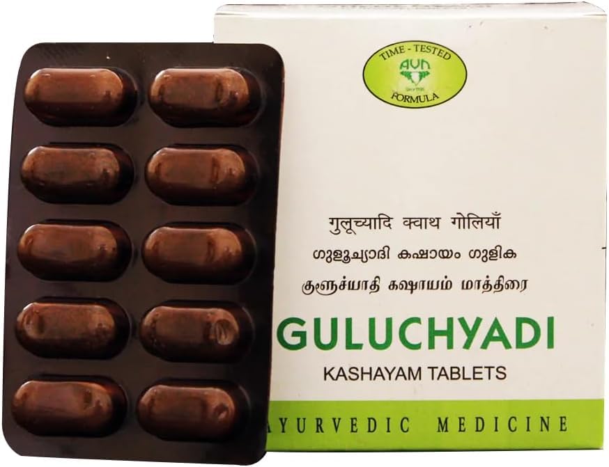 Generic AVN Ayurveda Guluchyadi Kashayam Tablets, 120 Tablets