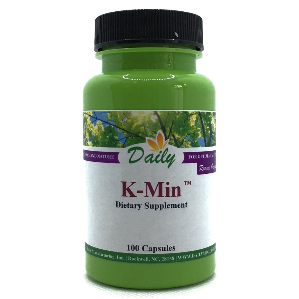 Daily Manufacturing K-Min™ (Soft Rock Phosphate & Diatomaceous Earth), 100 Capsules