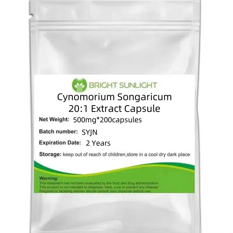 Bright sunlight Cynomorium Songaricum 20:1 Extract Capsule, 500 mg, 200 Capsules