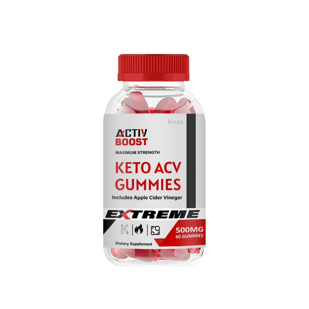 kivus Activ Boost Gummies, 60 Gummies