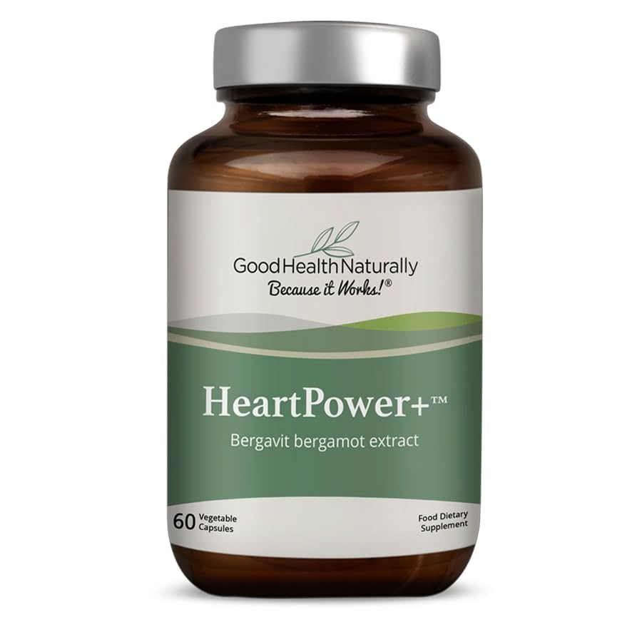 GOOD HEALTH NATURALLY BECAUSE IT WORKS! HeartPower45 Capsules 180 Count