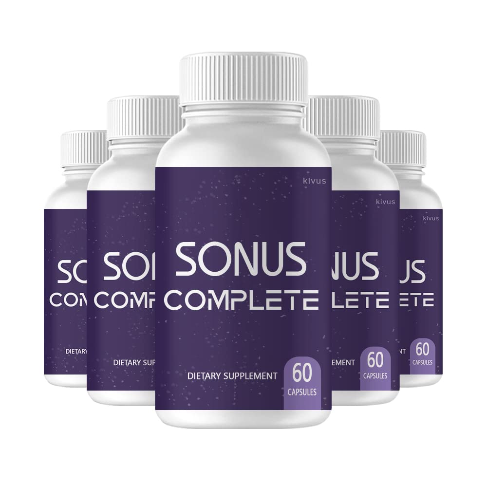 Kivus Sonus Complete Tinnitus Support Supplement, 300 Capsules
