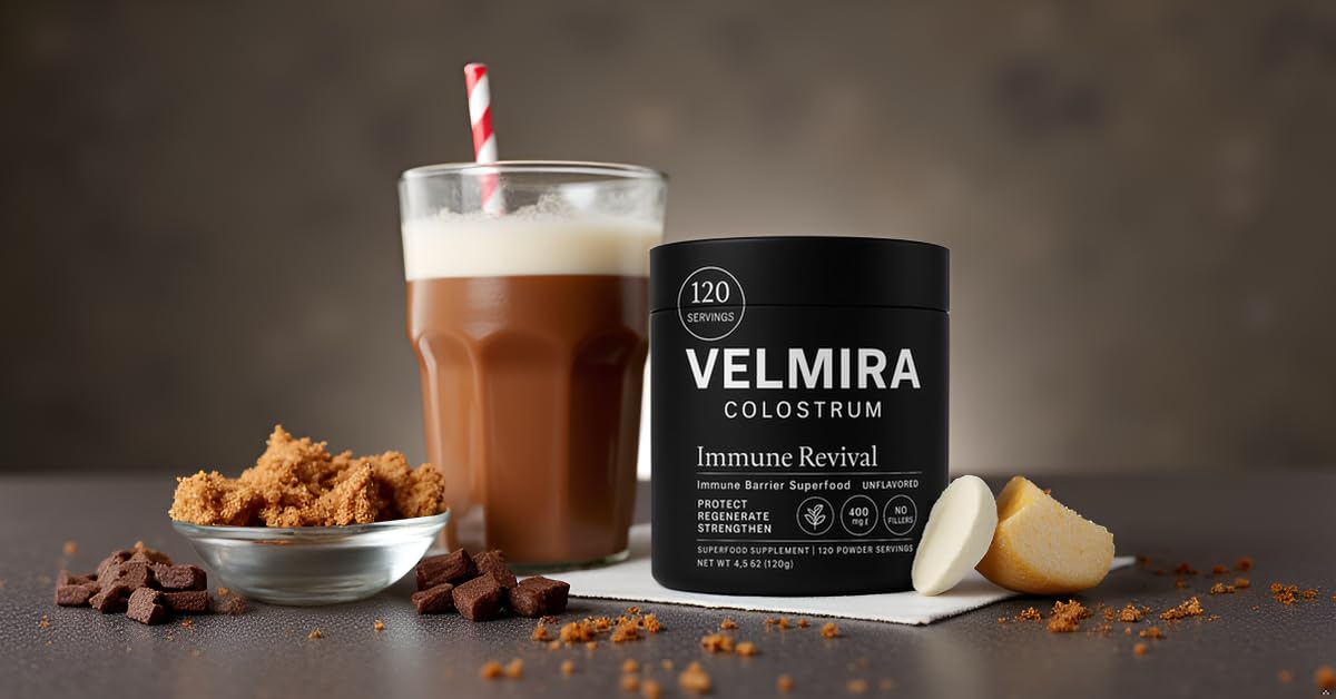 Velmira Colostrum Powder 4.23 Ounce