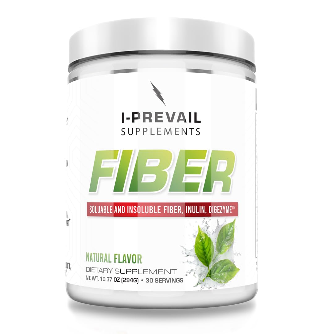 I-Prevail Supplements Fiber Powder 12.73 Ounce