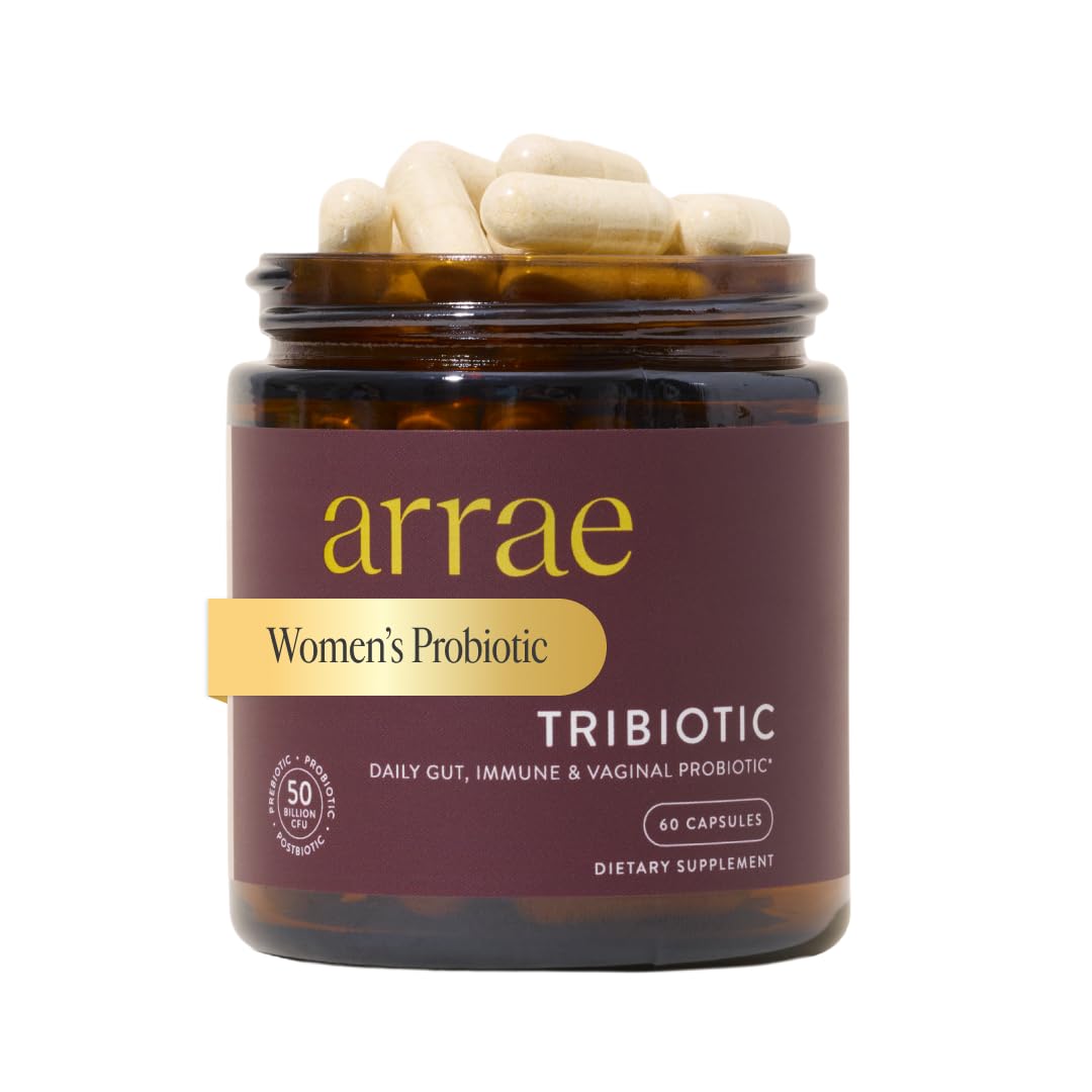 Arrae Tribiotic Women's 4-in-1 Probiotic Capsule 60 Count