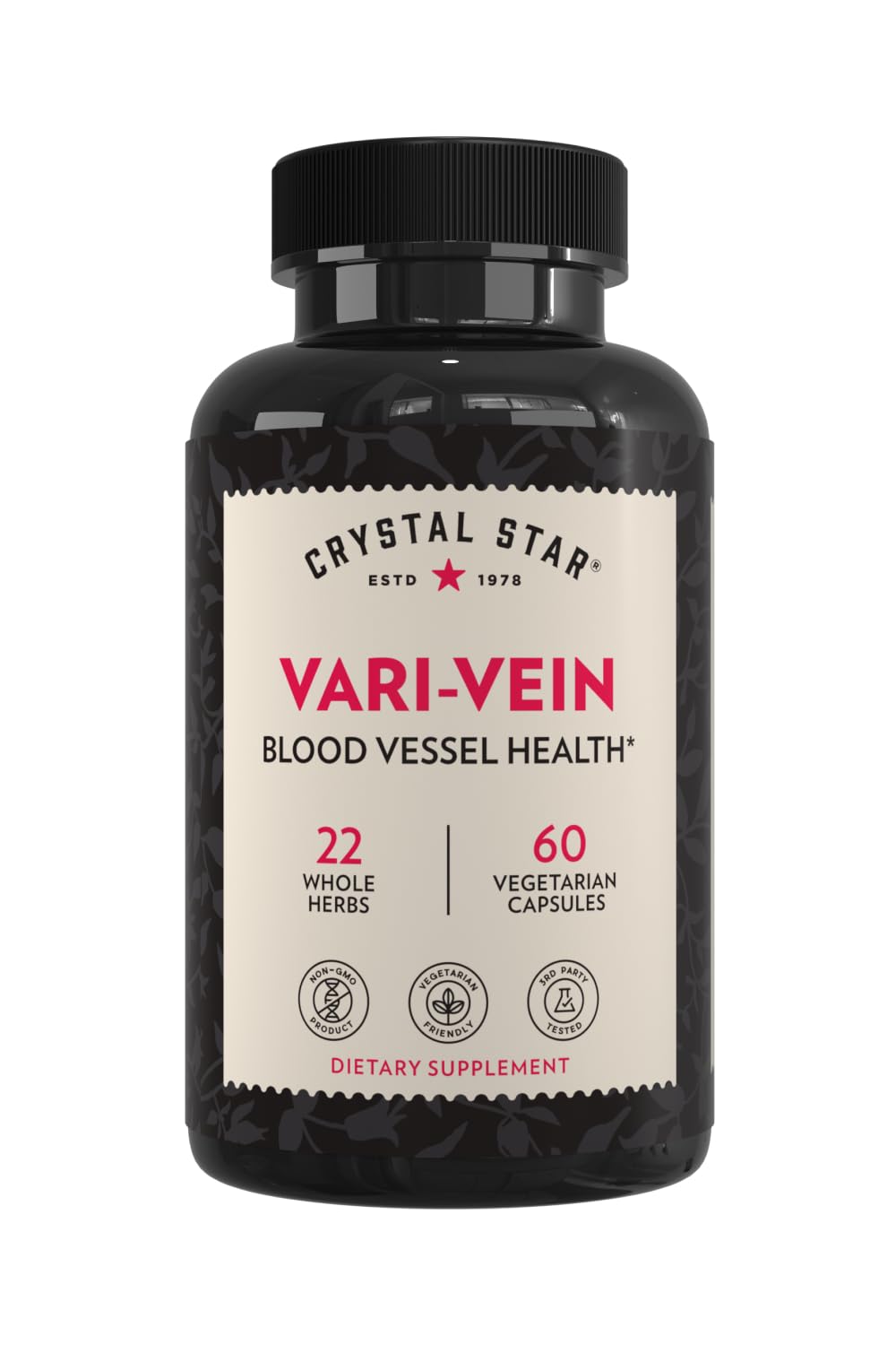 Crystal Star Vari-Vein Capsule 60 Count