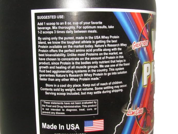 Generic Whey Protein Bottle Cappuccino, 75 Servings