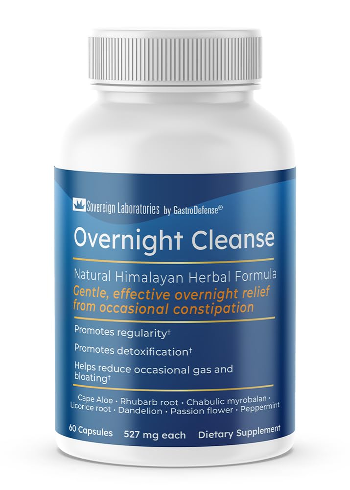 Colostrum-LD GastroDefense Overnight Cleanse Capsules 60 Count