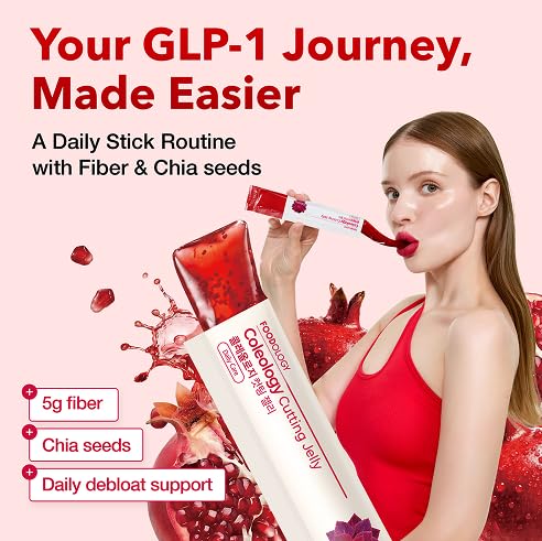 FOODOLOGY Coleology Cutting Jelly Slimming Jelly Pomegranate Gummy 30