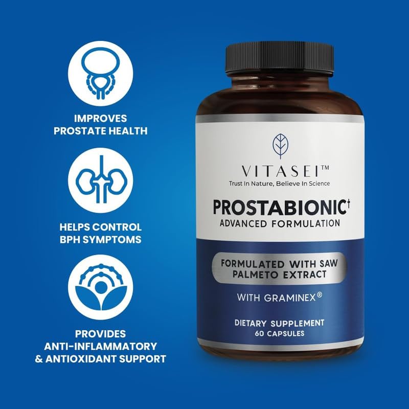 VITASEI Prostabionic Advanced Prostate Supplement Capsules 180 Capsules