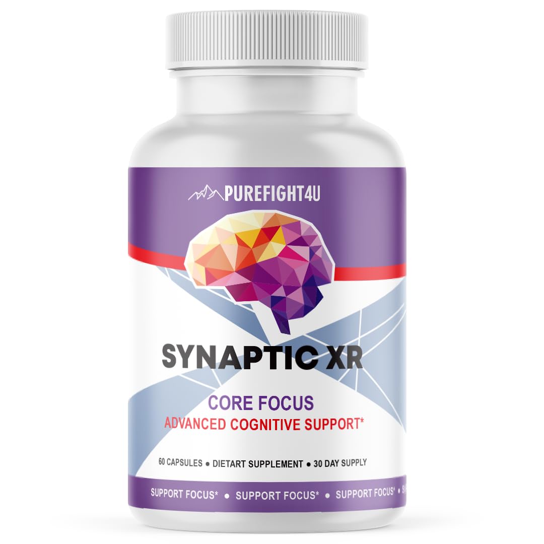 PureFight4U Synaptic XR Core Focus Advanced Cognitive Support 60 Capsules