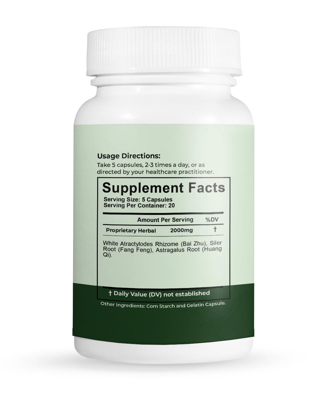 ZenithHerb Yu Ping Feng San Capsules 100 Capsules