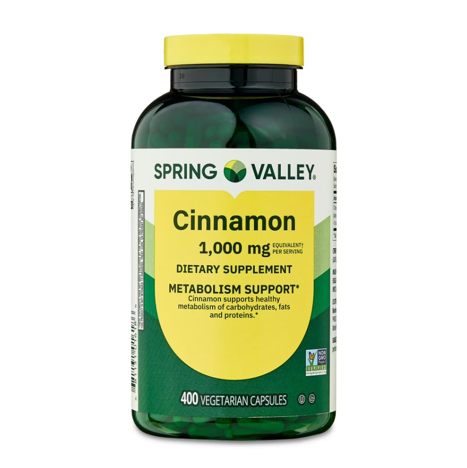 Generic Cinnamon Dietary Supplement Capsule, 400 Count