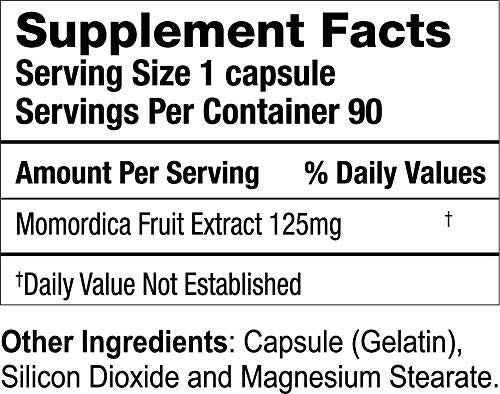 Wisdom of the Ages Momordica Capsules 90 Count