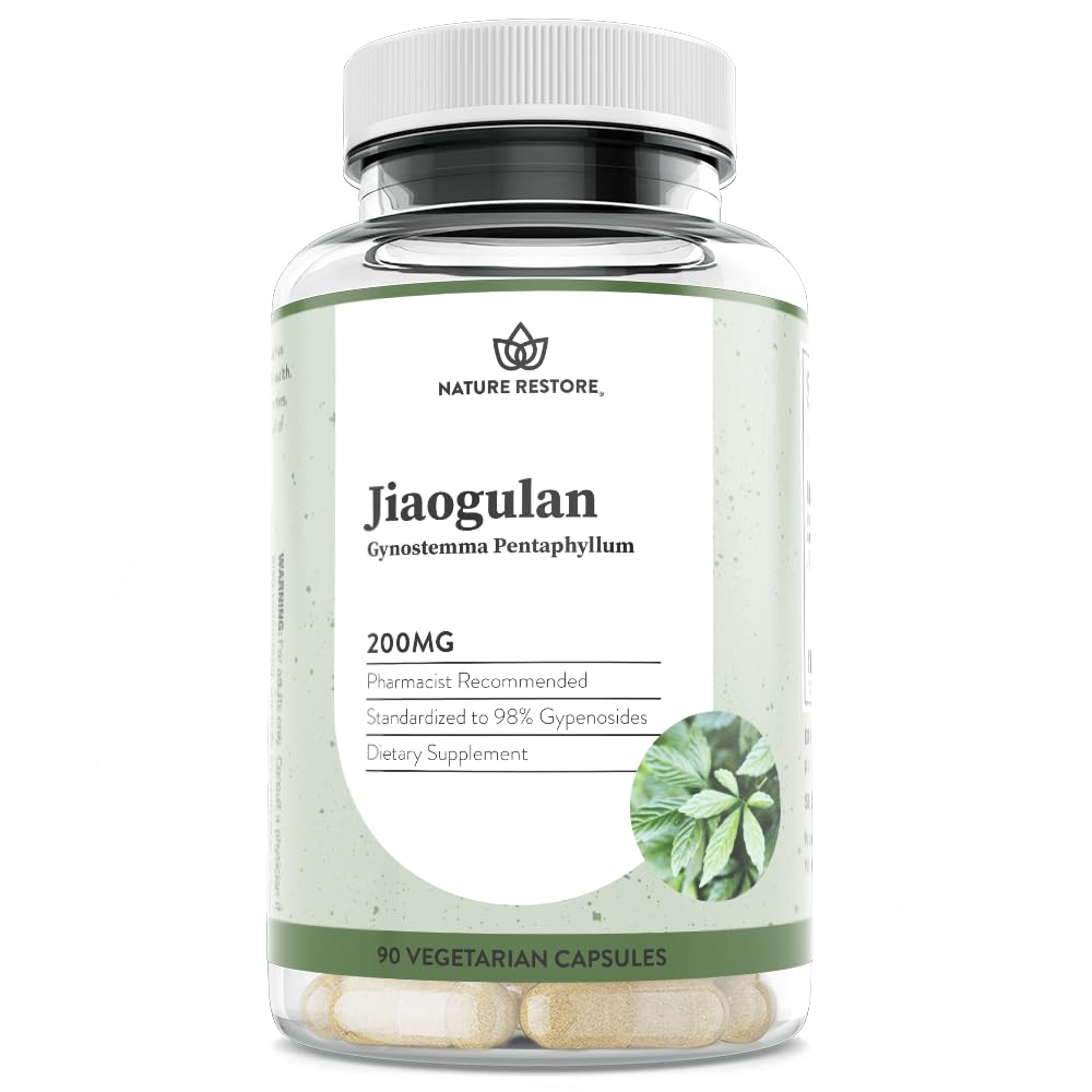 Nature Restore Jiaogulan Extract Supplement 90 Capsules