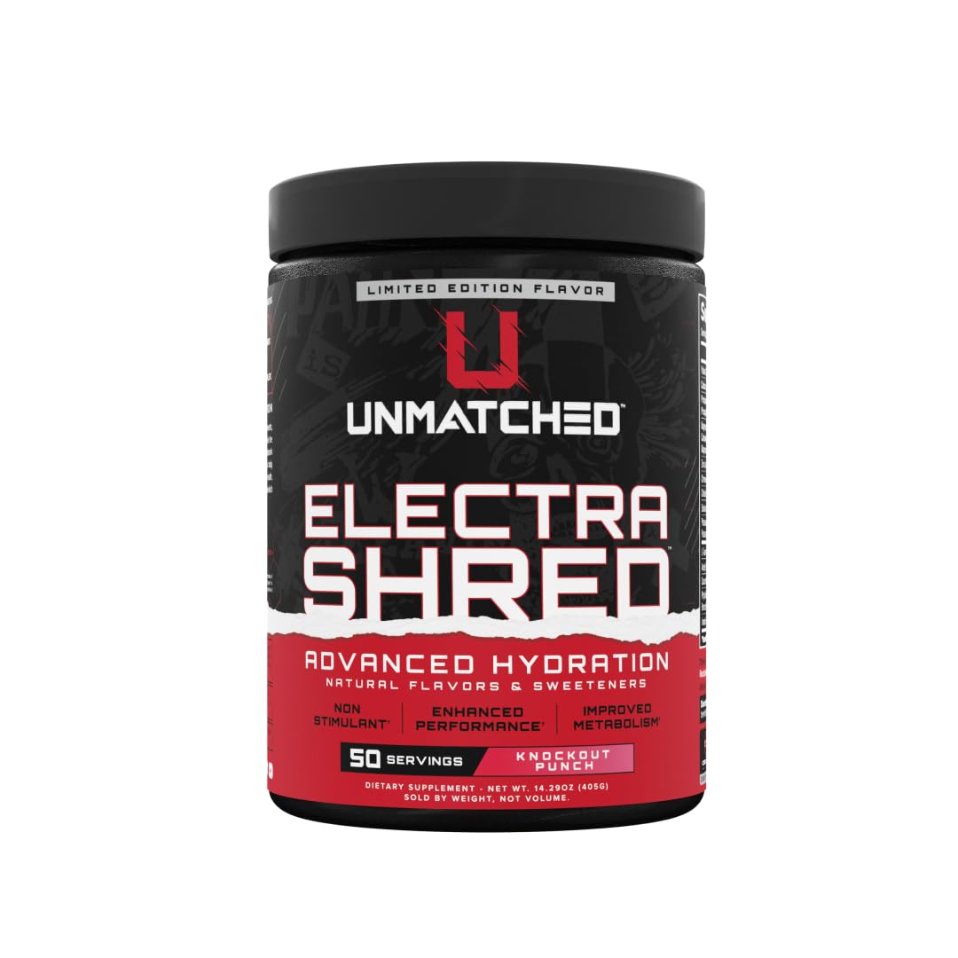Unmatched Electrashred Advanced Hydration Formula Powder 50 Servings