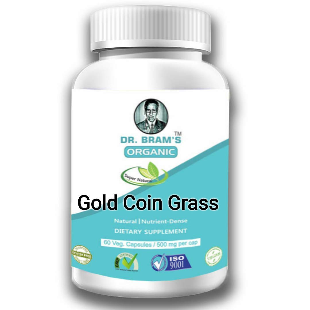 Kaxilu Ordinary Organic Gold Coin Grass Extract Capsules 500 Mg 60 Count