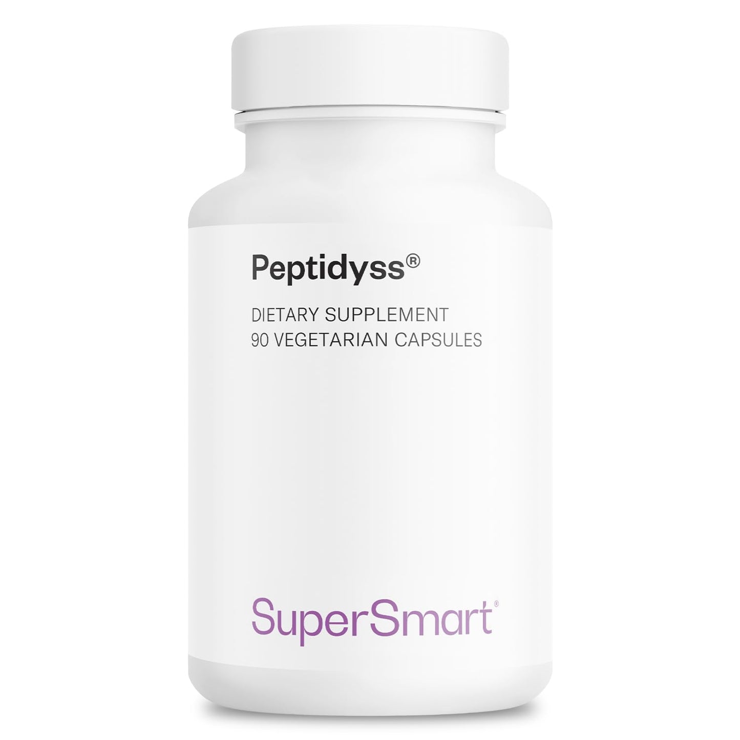Supersmart Peptidyss 1200mg per Day (Patented & High Potency) Fish Protein Hydrolysate Supplement – Peptides & Amino Acids Complex, Non-GMO & Gluten Free, 90 Capsules