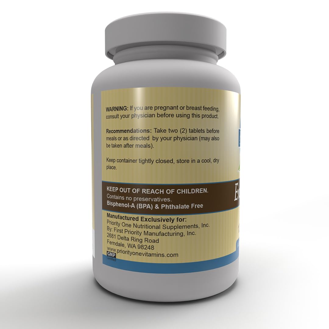 Priority One Enzy Gest 120 Tablets