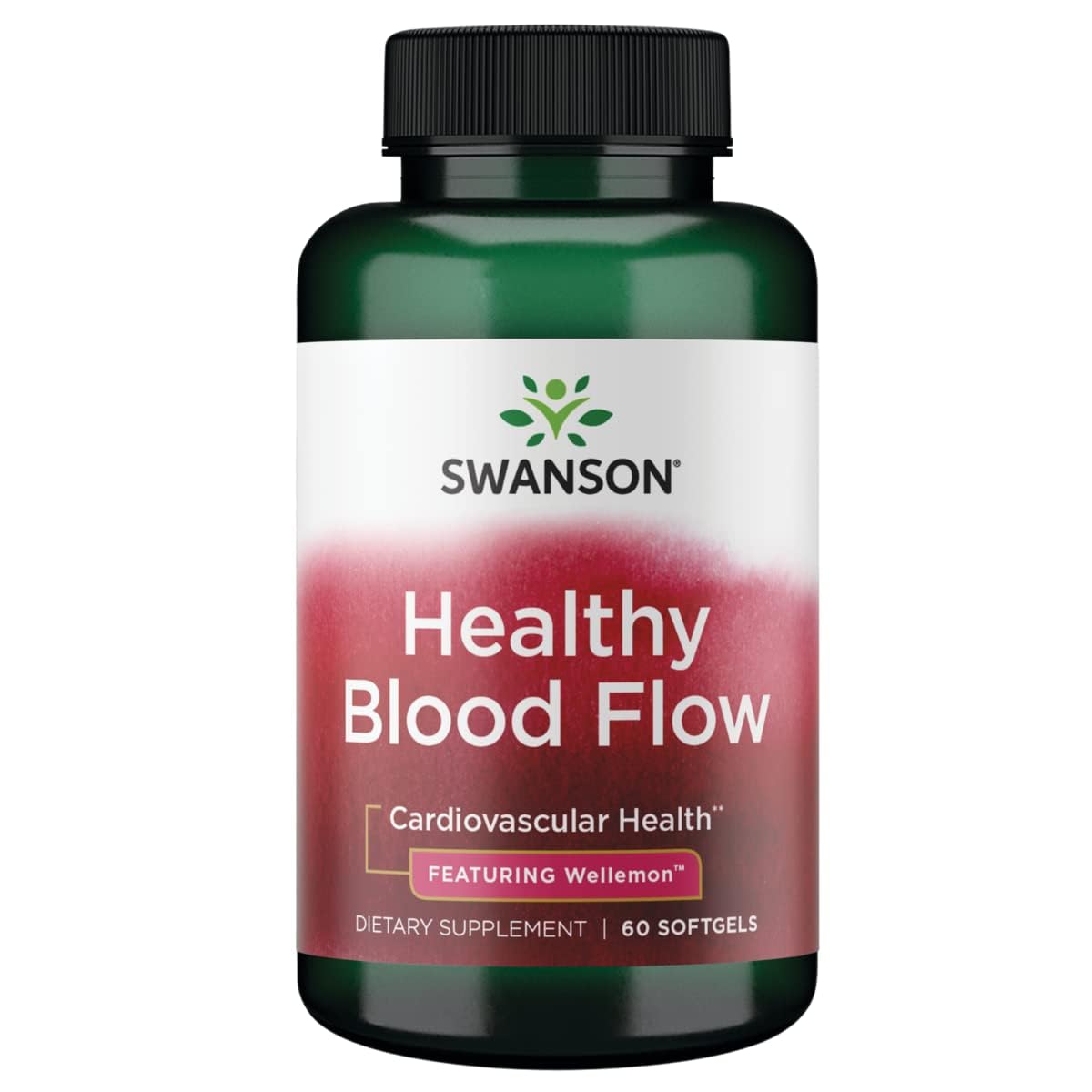 Swanson Healthy Blood Flow for Circulation Support Softgels, 60 Count