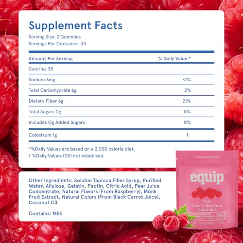 Equip Core Colostrum Gummies 120