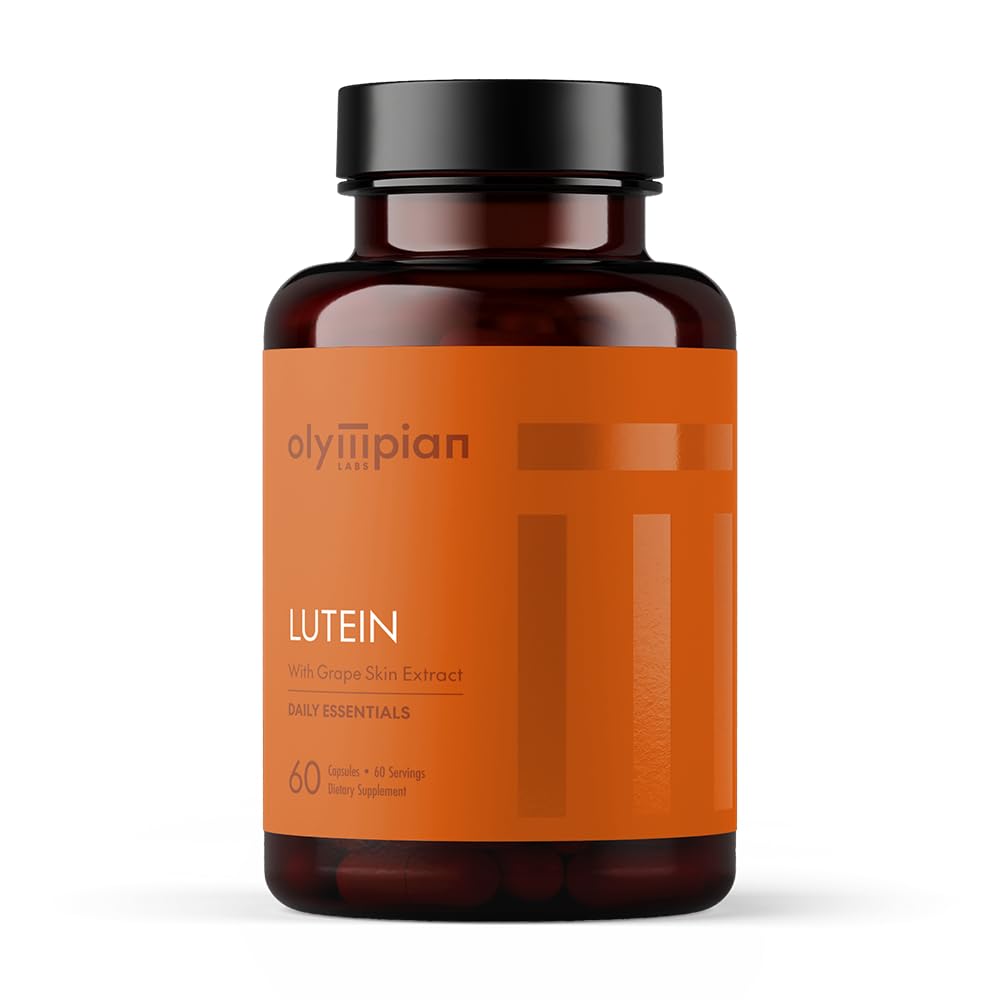 Olympian Labs Lutein 20 mg Capsule, 60 Count