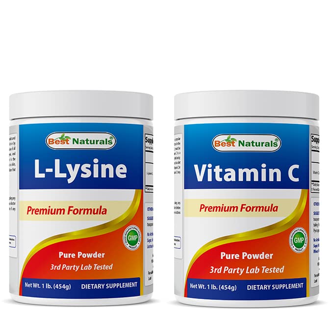 Best Naturals Lysine Powder 2-Pack