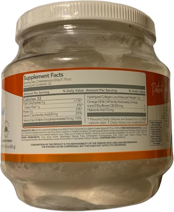 Generic Hydrolyzed Collagen Plus Powder, 15.87 oz
