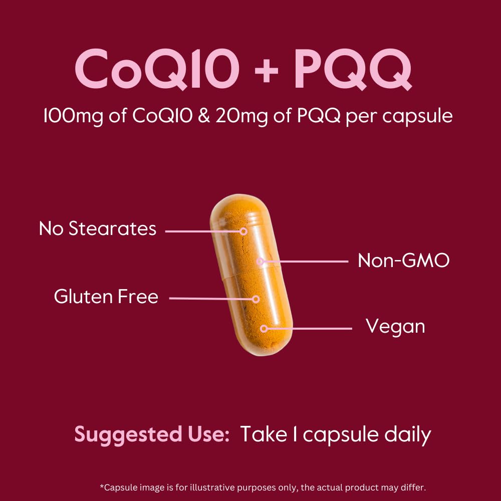 BESTVITE CoQ10 100mg with PQQ 20mg Capsule 120 Count