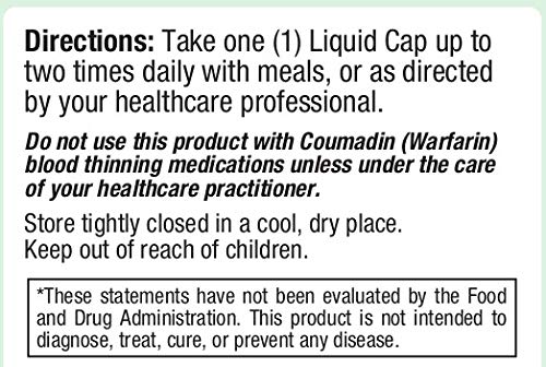 Maxi Health Vitamins K2, A, D3 and E Capsules, 120 Count