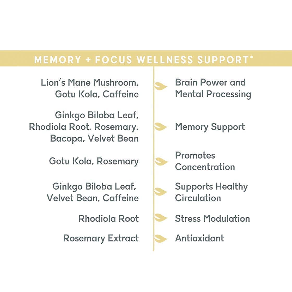 Balanced Vibe Brain+Gut Health Axis, 90 Capsules